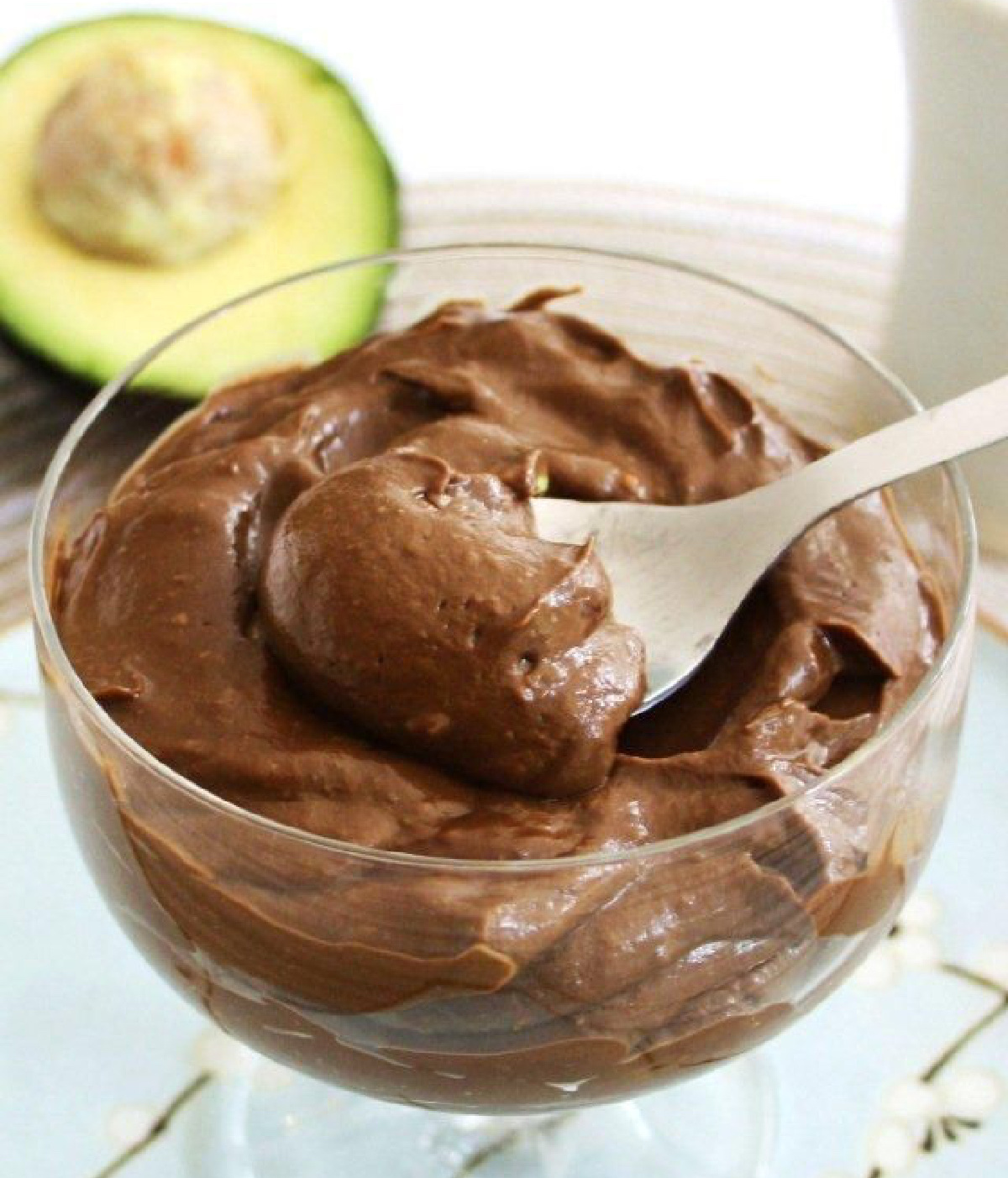 keto chocolate avocado pudding